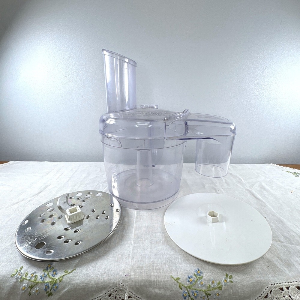 Walmart Mainstays Food Processor Replacement Parts Model 106622F Bowl Lid Blade